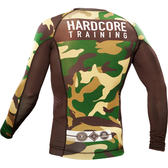 Рашгард Hardcore Training Forest Camo (LS) - фото 4