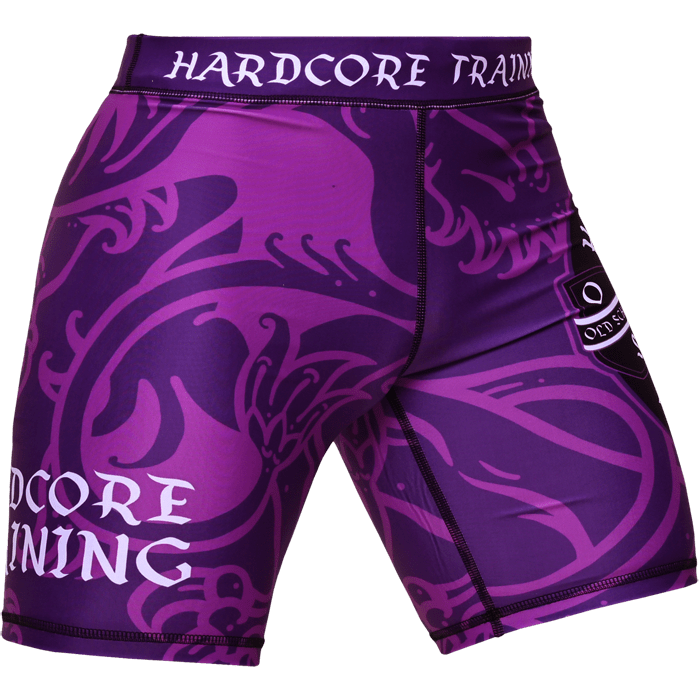 Компрессионные шорты Hardcore Training Heraldry Magenta - фото 2