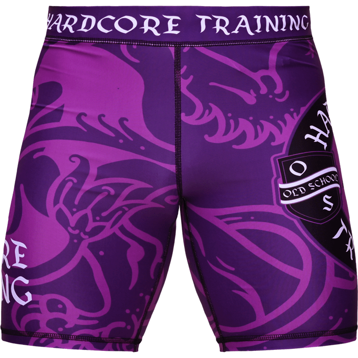 Компрессионные шорты Hardcore Training Heraldry Magenta - фото 3