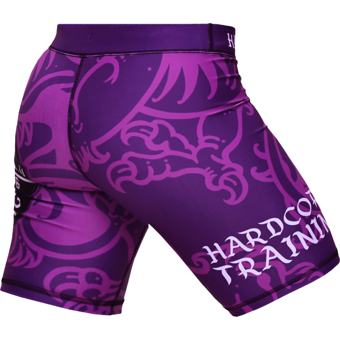 Компрессионные шорты Hardcore Training Heraldry Magenta - фото 4