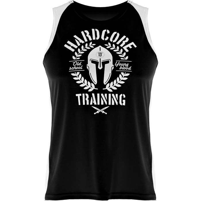 Тренировочная майка Hardcore Training Helmet Black/White - фото 2