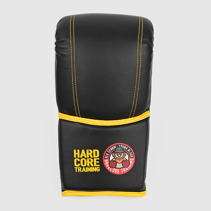 Снарядные перчатки Hardcore Training Marcello Yellow - фото 3