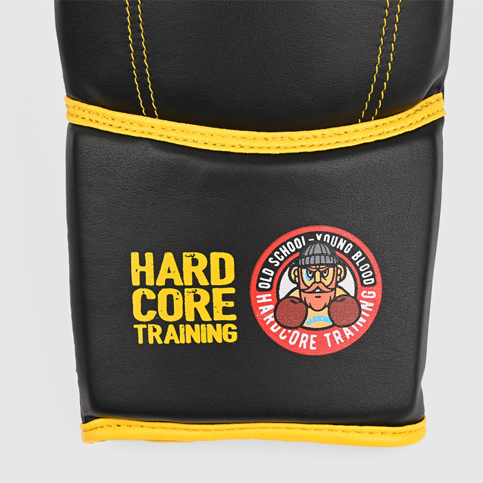 Снарядные перчатки Hardcore Training Marcello Yellow - фото 5