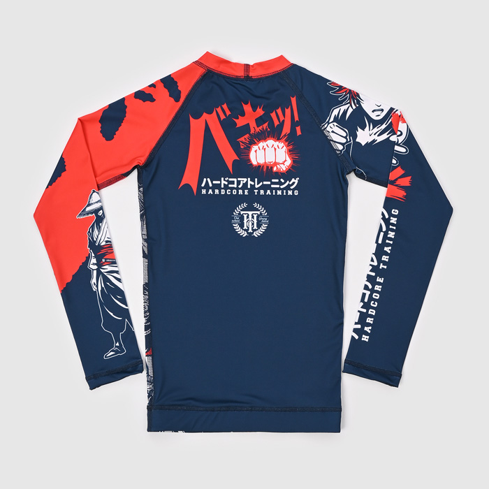 Детский рашгард Hardcore Training Manga Heroes LS - фото 2