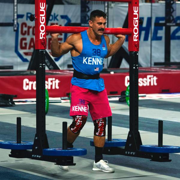 Наколенники Rocktape Assassins CrossFit Red 5мм - фото 3