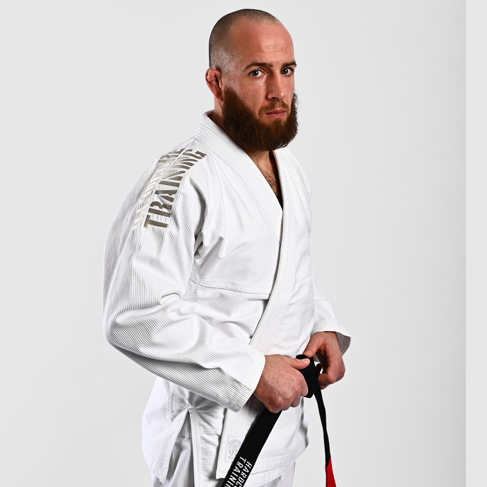 Кимоно для БЖЖ Hardcore Training Helmet White - фото 4