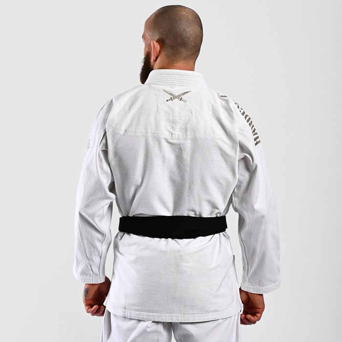 Кимоно для БЖЖ Hardcore Training Helmet White - фото 7