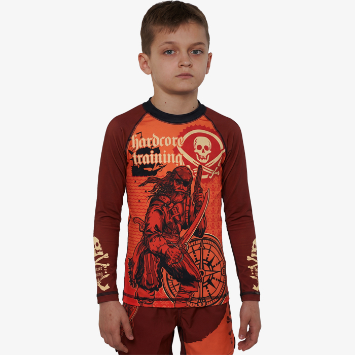 Детский рашгард Hardcore Training Flibustier - фото 1