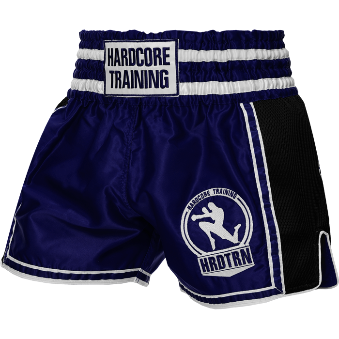 Тайские шорты Hardcore Training Base 2.0 Dark Blue - фото 1