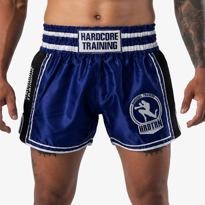 Тайские шорты Hardcore Training Base 2.0 Dark Blue - фото 9