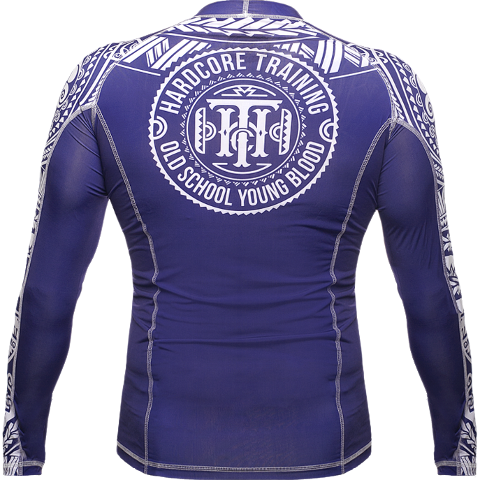 Рашгард Hardcore Training Ta Moko Purple - фото 3