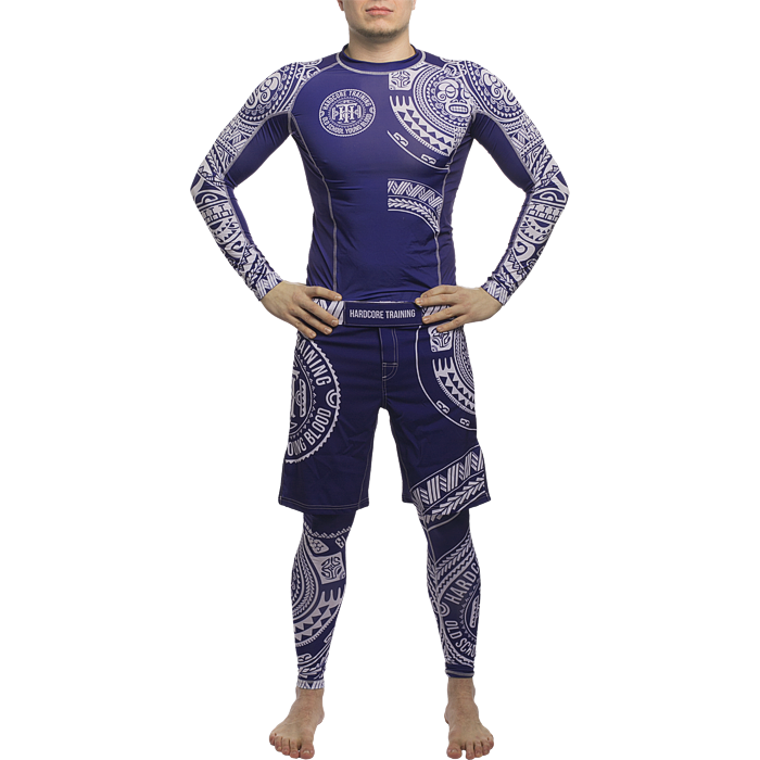 Рашгард Hardcore Training Ta Moko Purple - фото 5