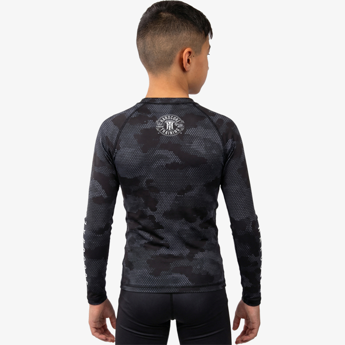 Детский рашгард Hardcore Training Hexagon Camo - фото 2
