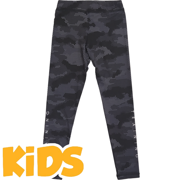 Детские компрессионные штаны Hardcore Training Hexagon Camo - фото 1