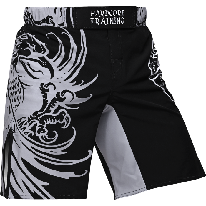 Шорты Hardcore Training Heraldry Black/Gray - фото 1