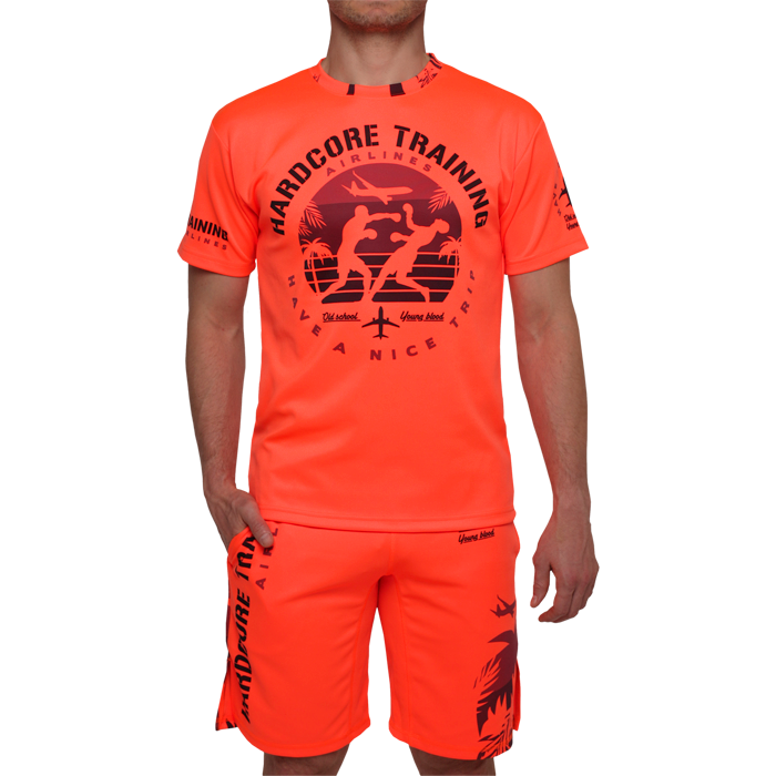 Тренировочные шорты Hardcore Training Voyage Coral - фото 6