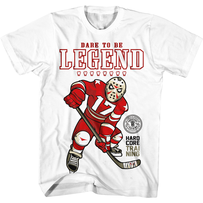 Футболка Hardcore Training Legend White - фото 2