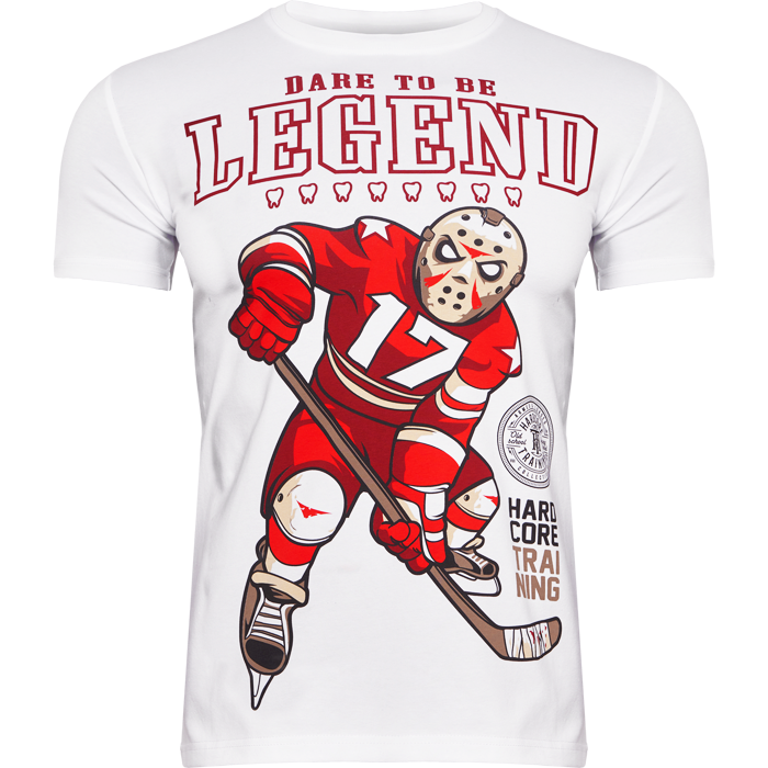 Футболка Hardcore Training Legend White - фото 3