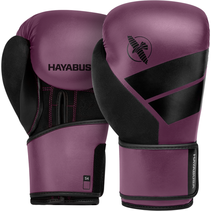 Боксерские перчатки Hayabusa S4 Boxing Gloves Wine - фото 1