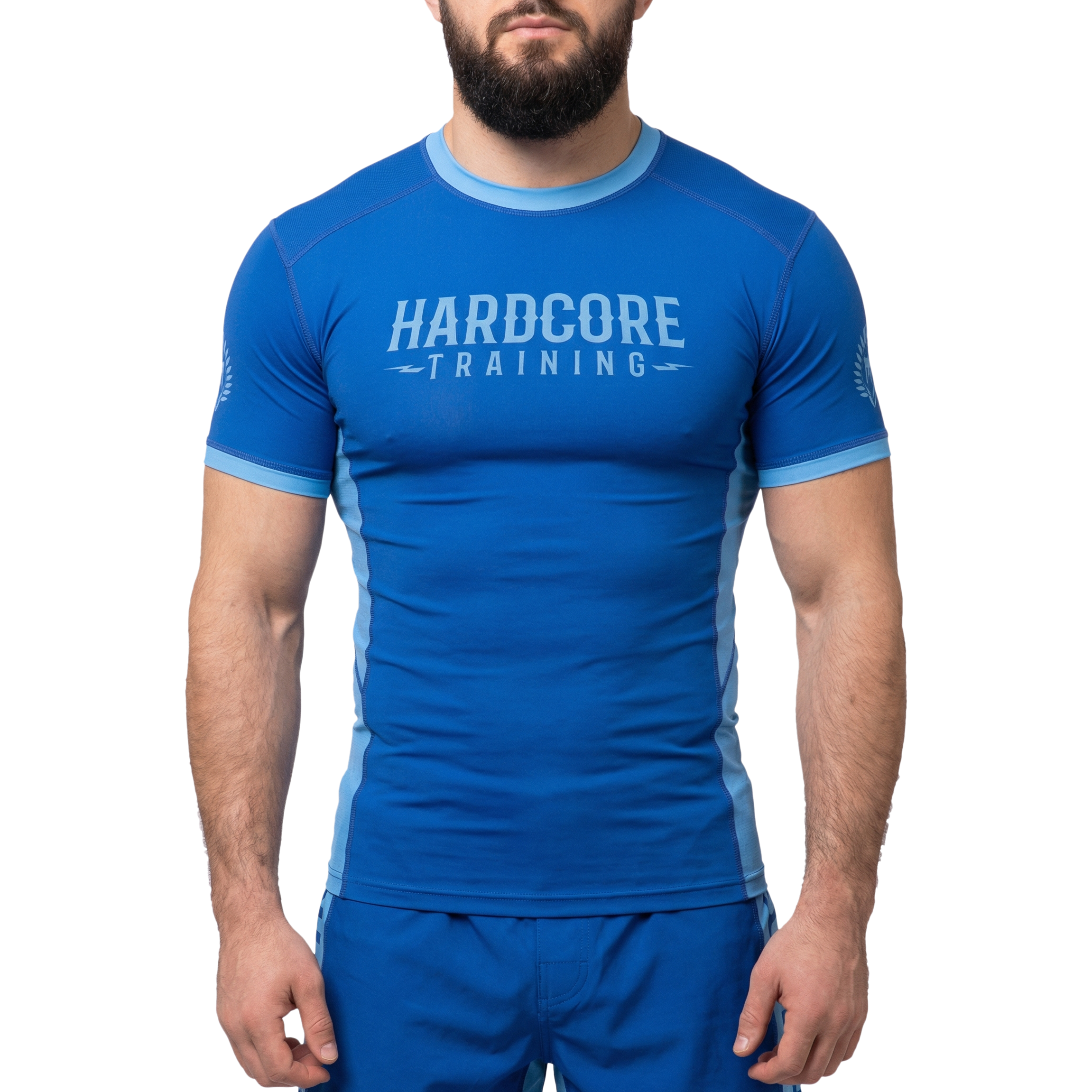 Рашгард Hardcore Training NeoComp Blue - фото 1