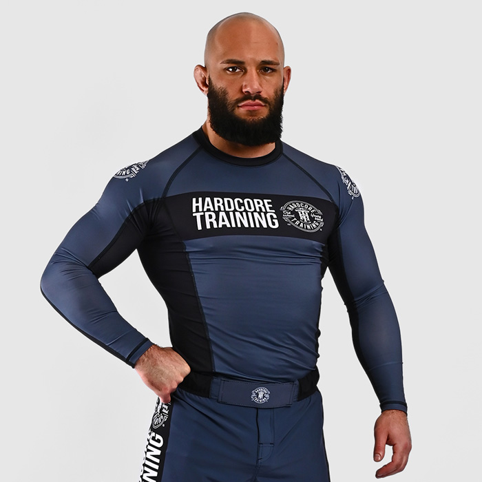 Рашгард Hardcore Training Recruit Grey LS - фото 2