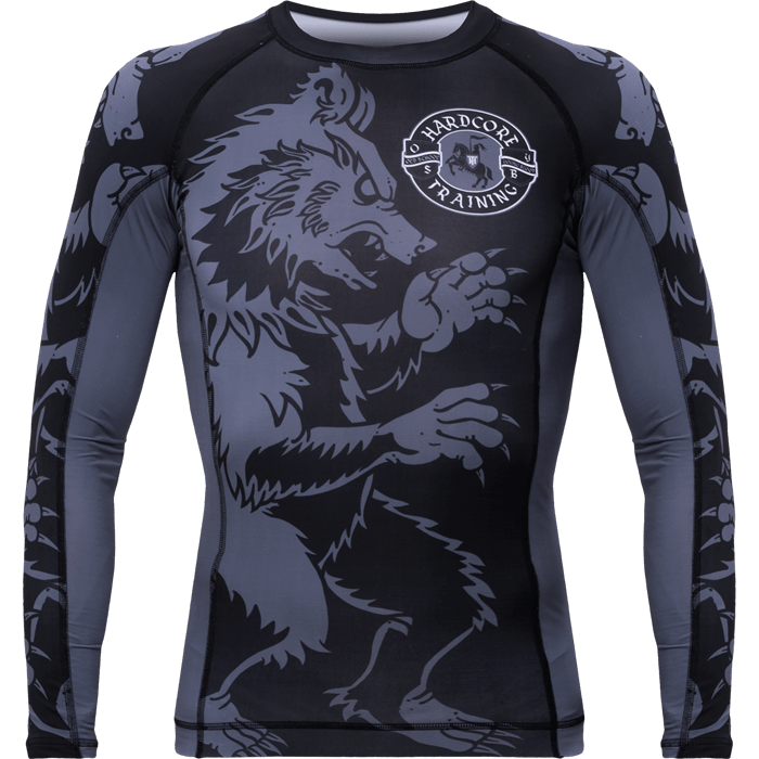 Рашгард Hardcore Training Heraldry Black LS - фото 1