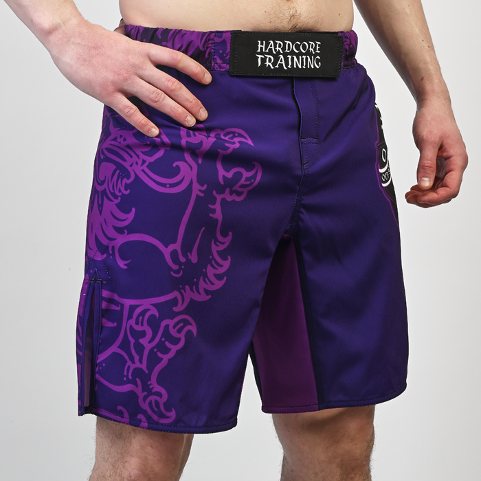 Шорты Hardcore Training Heraldry Magenta - фото 1