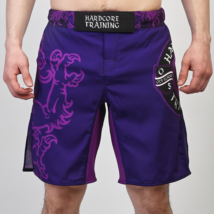 Шорты Hardcore Training Heraldry Magenta - фото 3