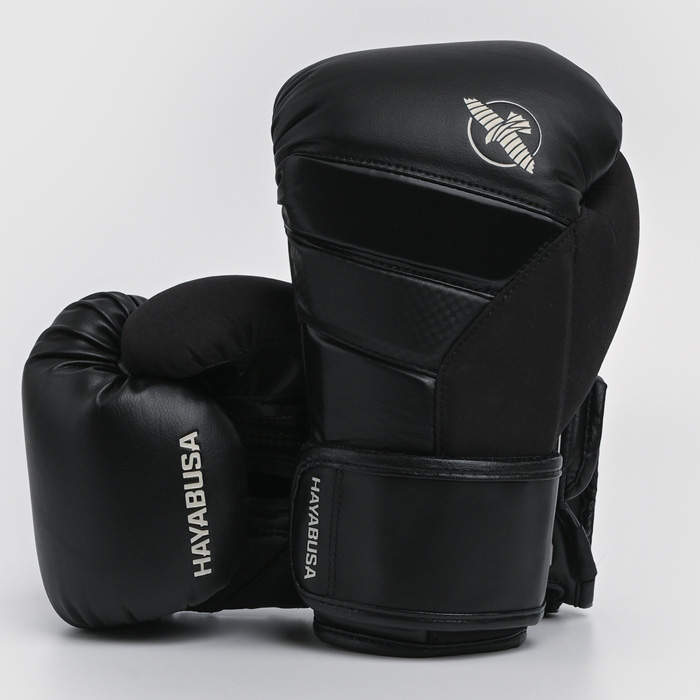 Боксерские перчатки Hayabusa T3 Black - фото 1