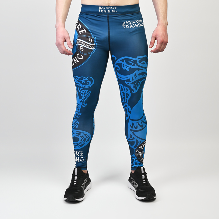 Компрессионные штаны Hardcore Training Heraldry Blue - фото 3
