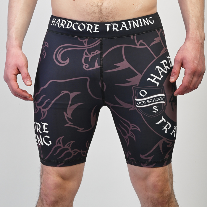 Компрессионные шорты Hardcore Training Heraldry Brown - фото 3