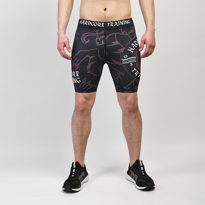 Компрессионные шорты Hardcore Training Heraldry Brown - фото 4