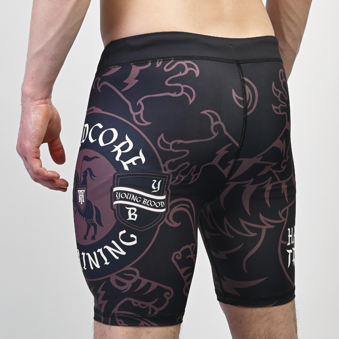 Компрессионные шорты Hardcore Training Heraldry Brown - фото 5