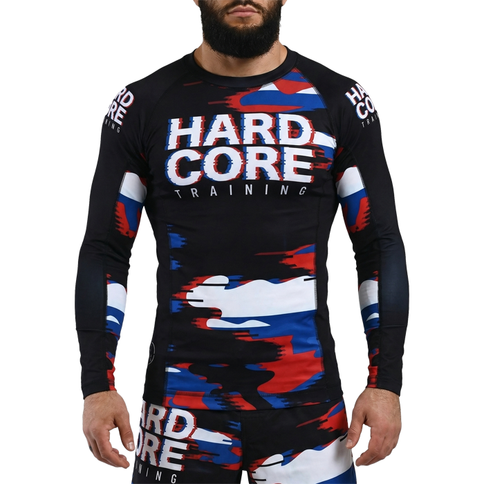 Рашгард Hardcore Training Glitch Art RU LS - фото 1