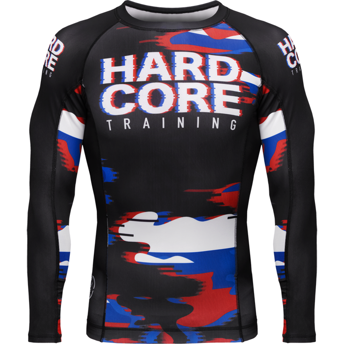 Рашгард Hardcore Training Glitch Art RU LS - фото 2
