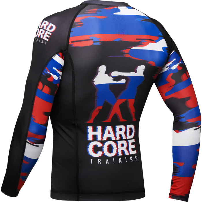 Рашгард Hardcore Training Glitch Art RU LS - фото 5