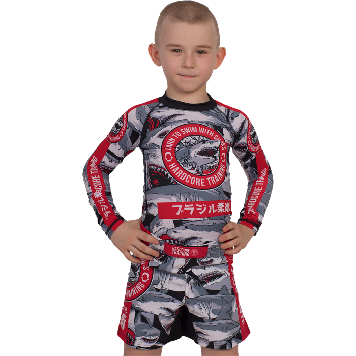 Детский рашгард Hardcore Training Sharks - фото 3