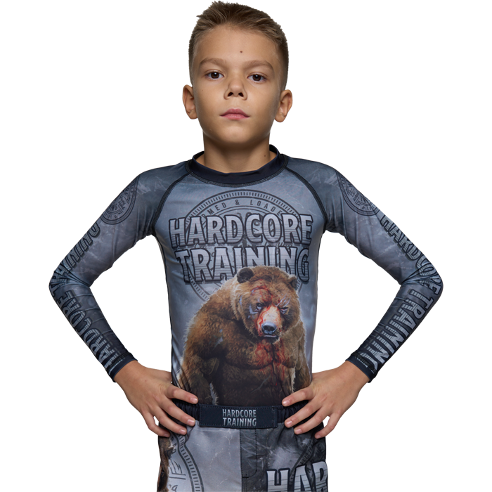 Детский рашгард Hardcore Training Master LS - фото 1