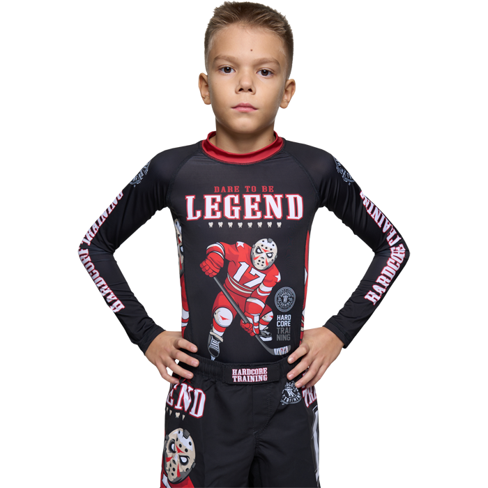 Детский рашгард Hardcore Training Legend LS - фото 1