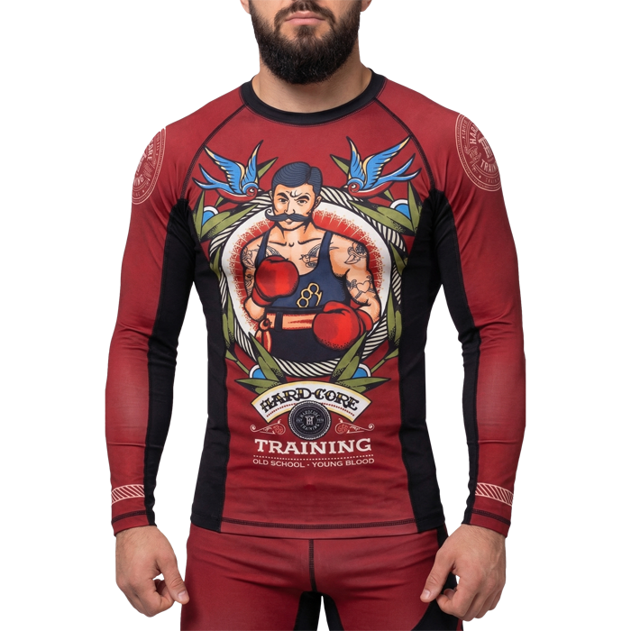 Рашгард Hardcore Training Old Tattoo 2 LS - фото 2