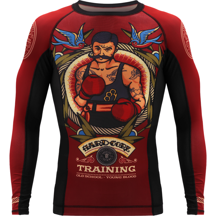 Рашгард Hardcore Training Old Tattoo 2 LS - фото 4
