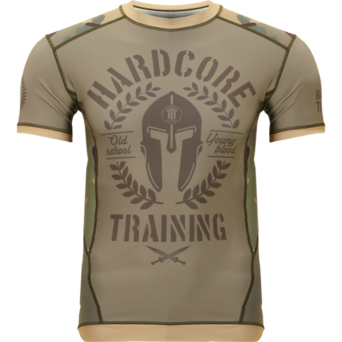 Рашгард Hardcore Training NeoComp Green Camo - фото 1