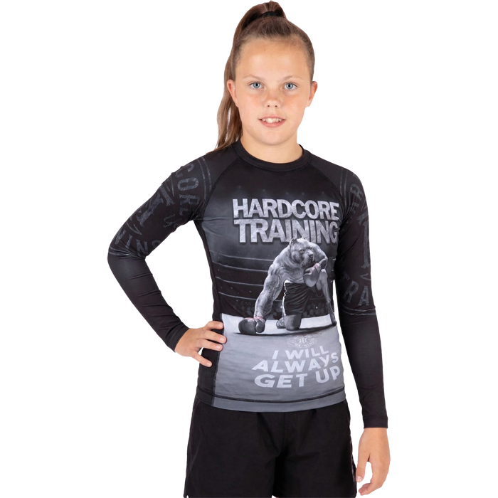 Детский рашгард Hardcore Training х Ground Shark Die Hard - фото 1