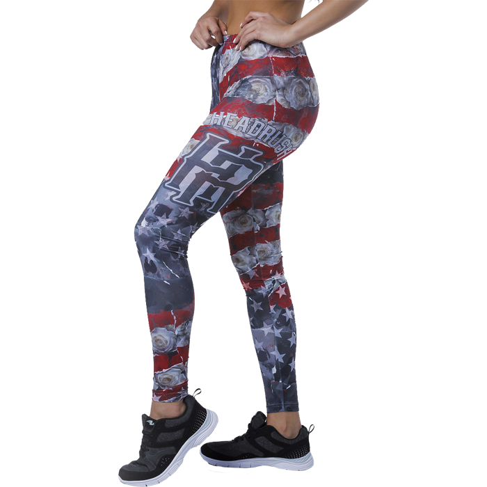 Леггинсы Headrush The Dream Gray/Red - фото 1