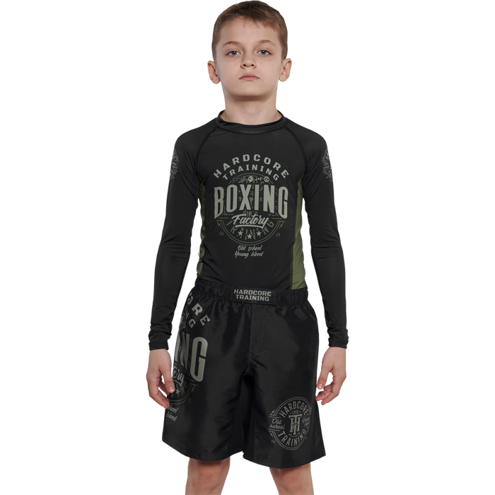Детский рашгард Hardcore Training Boxing Factory 2 LS - фото 1