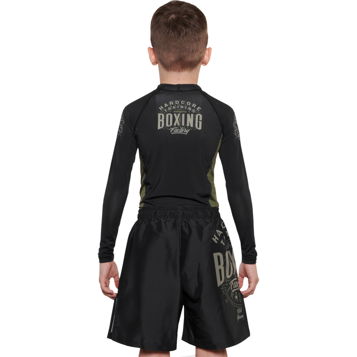 Детский рашгард Hardcore Training Boxing Factory 2 LS - фото 3