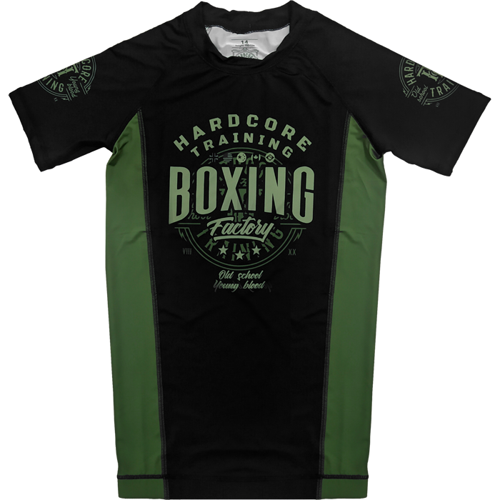 Детский рашгард Hardcore Training Boxing Factory 2 SS - фото 2