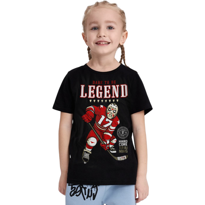Детская футболка Hardcore Training Legend Black - фото 1