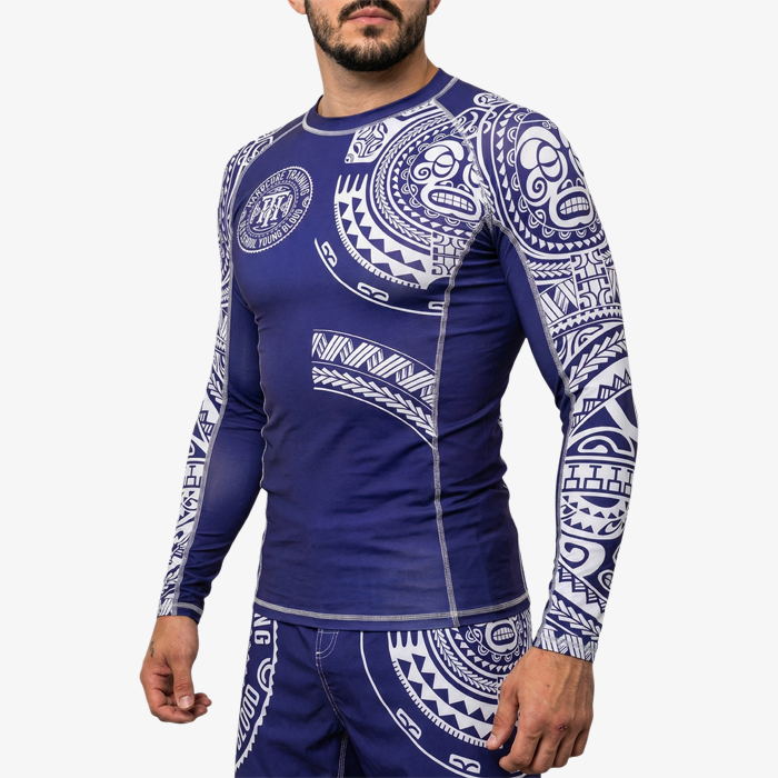 Рашгард Hardcore Training Ta Moko Purple - фото 1