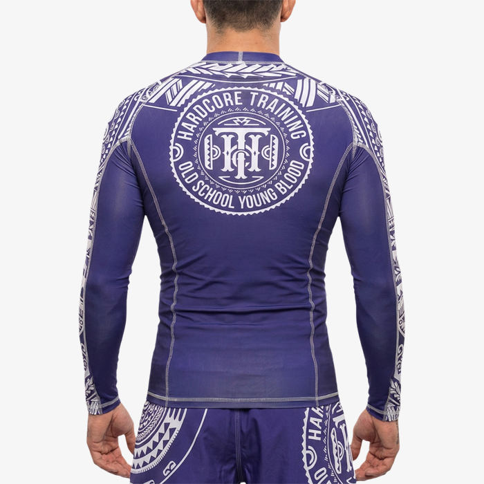 Рашгард Hardcore Training Ta Moko Purple - фото 3